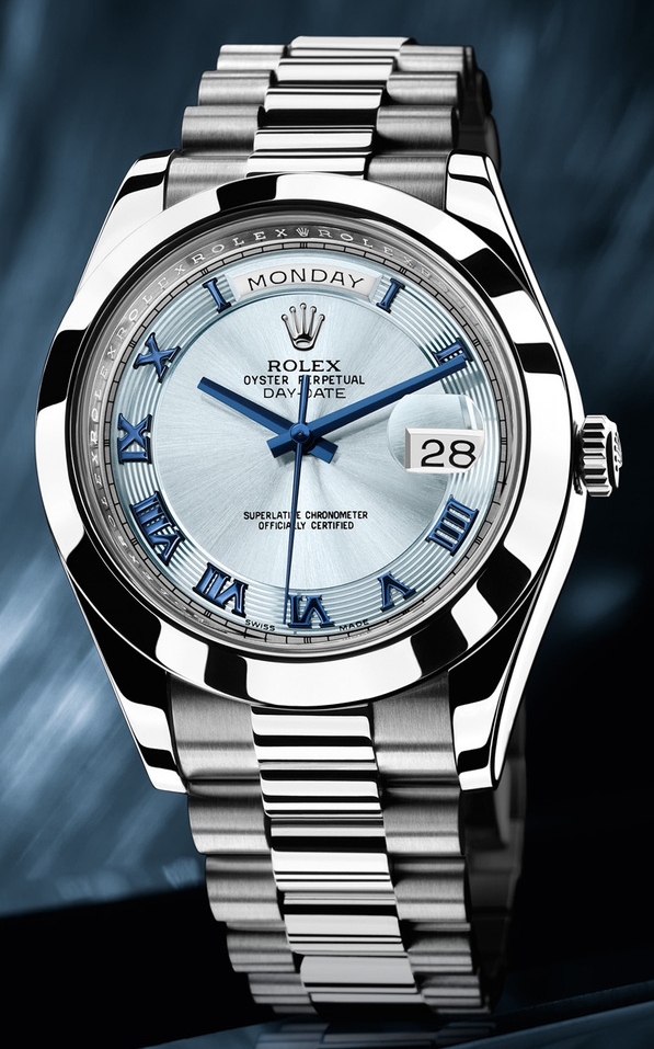 Rolex Oyster Perpetual Day Date II Platinum Swissmade